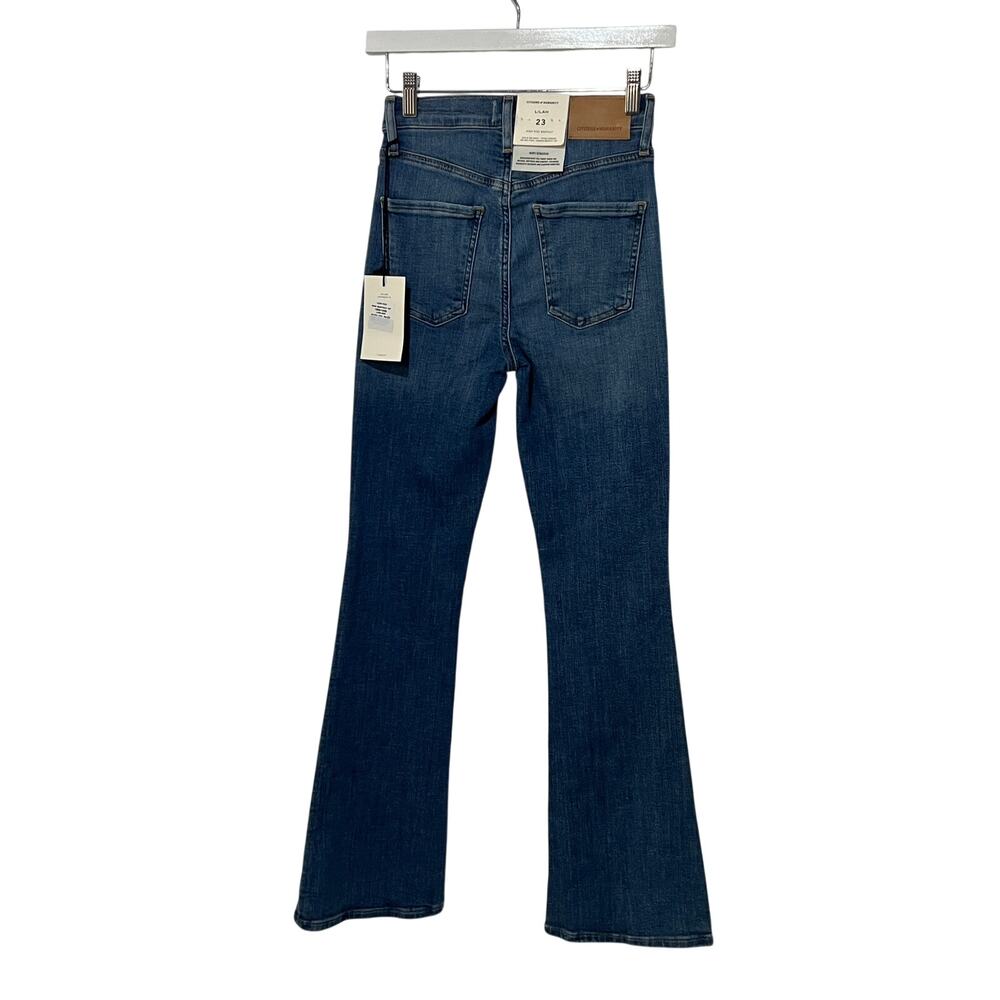CITIZENS OF HUMANITY WOMENS SIZE 23 HIGH RISE BOOTCUT STRETCH LILAH JEANS NEW - Picture 4 of 13